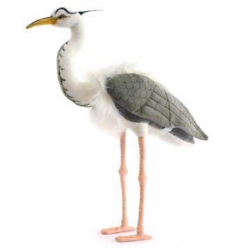 Hansa reiger knuffel - pluche - 70 cm - vogelknuffel, Verzenden, Nieuw