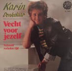 vinyl single 7 inch - Karin Donkelaar - Vecht Voor Jezelf, Verzenden, Zo goed als nieuw