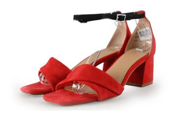 Manfield Sandalen in maat 36 Rood, Verzenden, Sandalen of Muiltjes, Zo goed als nieuw, Manfield