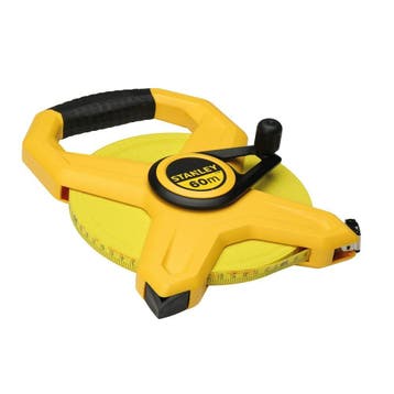 OUTLET Stanley landmeter fiberglas - 60m x12,7mm, Ophalen of Verzenden, Nieuw
