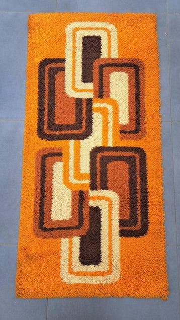 Saphir - Geometrisch Pop-Art Patroon - Tapijt - 140 cm - 67