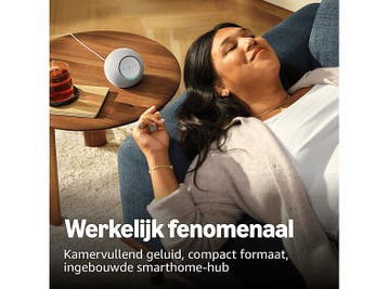 Amazon -  Echo Dot Max (2025 Release) Smart Speaker  - Wit, Verzenden, Nieuw, Slimme speaker, Overige merken