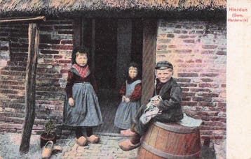 Nederland - Klederdracht (Gelderland/Veluwe) - Ansichtkaart, Gelopen