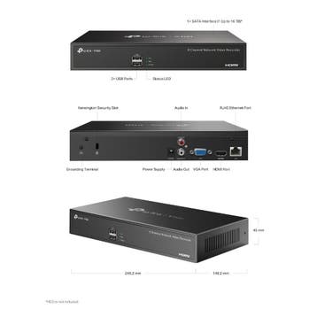 TP-Link VIGI NVR1008H - 8 Kanaals NVR, Ophalen of Verzenden, Nieuw