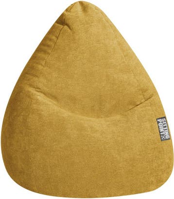 Sitting Zitzak Zitzak Alfa XL - Mosterd, Verzenden, Nieuw