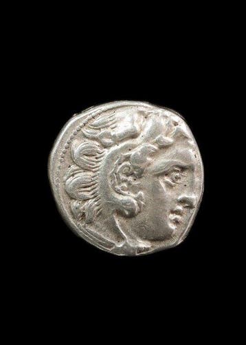 Oud-Grieks Zilver Drachme van Alexander de Grote