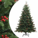Kunstkerstboom 240cm - Dennenappels | Retourdeal 57% Korting, Diversen, Ophalen of Verzenden, Zo goed als nieuw