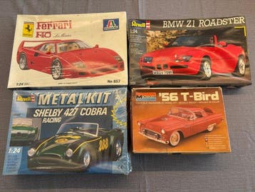 Revell, Monogram, Italeri 1:24 - Modelbouwdoos (4) - Mix van, Nieuw
