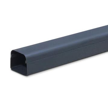 Canalit leidinggoot 90 x 65 mm 1mtr pvc antraciet, Ophalen of Verzenden, Nieuw