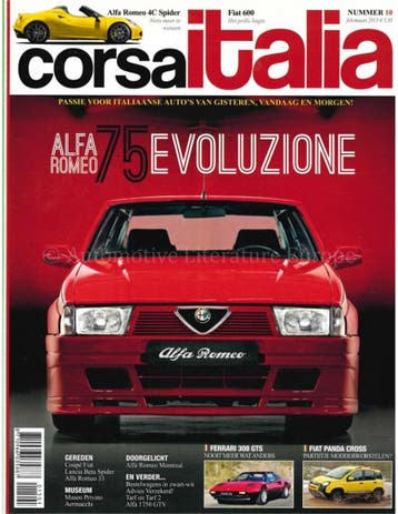 2015 CORSA ITALIA MAGAZINE 10 NEDERLANDS, Boeken, Nieuw, Author