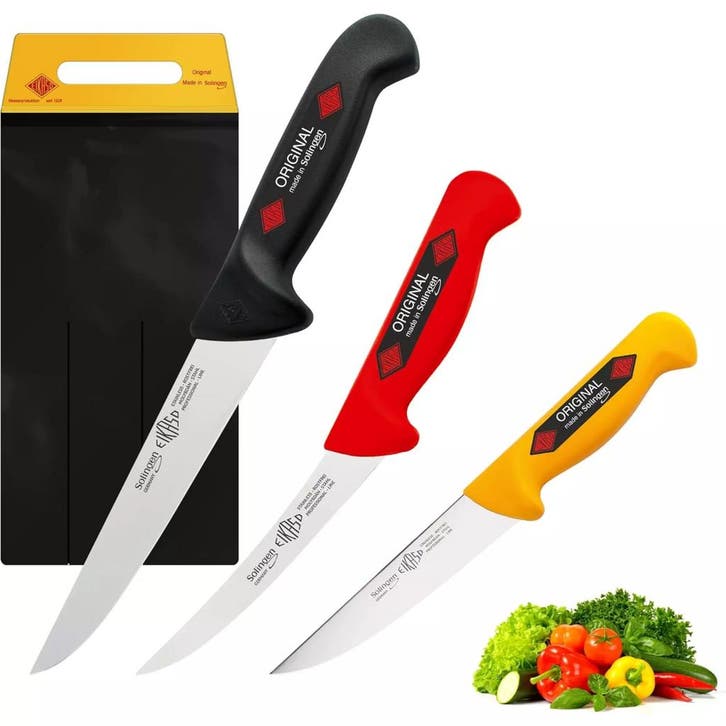 Eikaso Solingen Messenset Special Edition – 3-Delig – DI, Huis en Inrichting, Keuken | Bestek, Bestekset, Nieuw, Rvs of Chroom