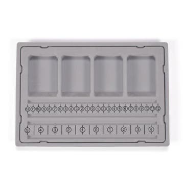 Armband Kralenbord rijgbord legbord grijs met deksel, Ophalen of Verzenden, Nieuw, Kraal