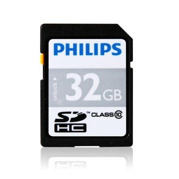 SDHC kaart | Philips | 32 GB (Class 10), Verzenden, Nieuw, Philips