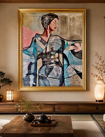 Ensueño en el Obi - Kiri Aguilera (1982) XL 120 x 90 cm -