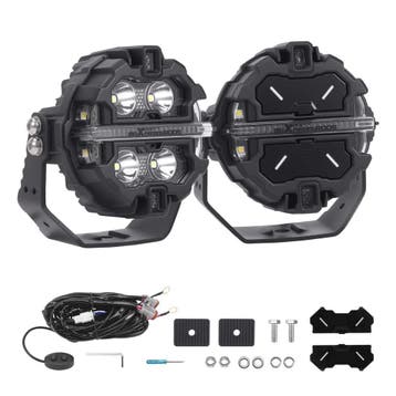LED werklamp set 3.5 inch 160W 19200LM 270 graden IP68 Cr..., Auto-onderdelen, Verzenden, Nieuw, Universele onderdelen