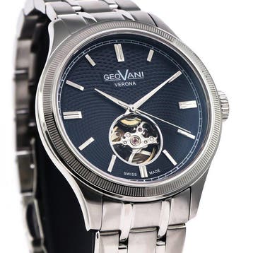 GEOVANI - Verona Open-Heart Swiss Automatic Watch -, Nieuw