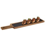 GGM Gastro | (6 stuks) Serveerplank - FUSIONA - 2-delig set, Verzenden