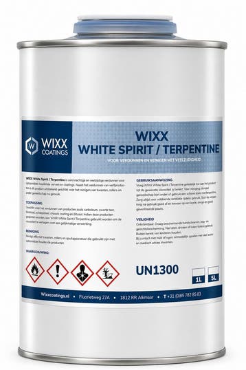 Wixx White Spirit / Terpentine 20L, Overige kleuren, Verzenden, Nieuw, Verf