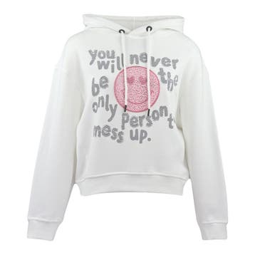Frogbox • witte hoodie smile • 36, Princess goes Hollywood, Verzenden, Wit, Nieuw