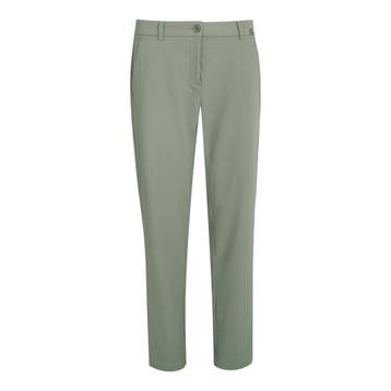 Cambio • kaki groene pantalon Karina • 36, Kleding | Dames, Cambio, Verzenden, Nieuw, Maat 36 (S)