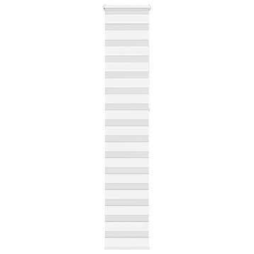 Zebra gordijn 45cm wit | Tweedekansje | OP=OP, Ophalen of Verzenden, Zo goed als nieuw, Wit