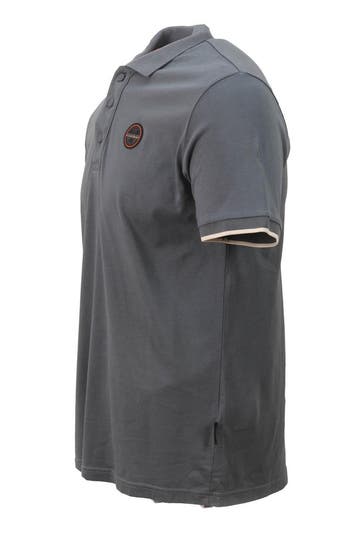 Napapijri Polo in maat S Grijs, Verzenden, Zo goed als nieuw, Overige kleuren, Napapijri