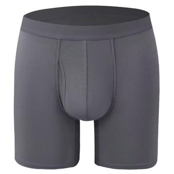 Hipperboo® Bamboe Heren Onderbroek Ondergoed Boxer | M/L/XL, Verzenden, Zwart, Hipperboo, Boxer
