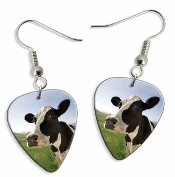 Plectrum ketting of sleutelhanger met afbeelding van een koe, Ophalen of Verzenden, Nieuw