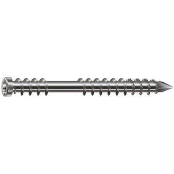 SPAX | Vlonderschroef RVS | 5 x 60 mm | 100 stuks, Doe-het-zelf en Verbouw, Ophalen of Verzenden, Nieuw