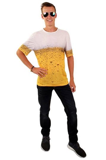 Bier shirt, Kleding | Heren, Carnavalskleding en Feestkleding, Ophalen of Verzenden, Nieuw