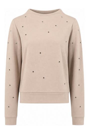 AAIKO Trui in maat M Beige, AAIKO, Verzenden, Zo goed als nieuw, Beige