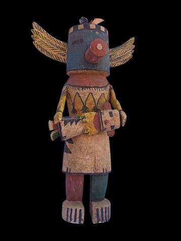 Superbe et très Belle et Grande poupée ,style Kachina - Pop