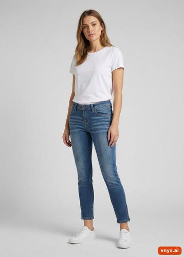 Lee Jeans Dames maat WW28 / L26 Blauw Vintage, Kleding | Dames, Ophalen of Verzenden, Nieuw