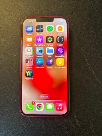 Apple iPhone 14 Product(RED) - Mobiele telefoon - In, Nieuw