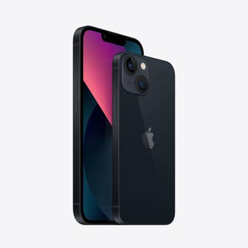 nieuwstaat Apple iPhone 13 mini (model 2021) 128GB zwart +, Ophalen of Verzenden, Zo goed als nieuw