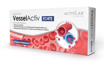 Activlab - VesselActiv Forte - 60 Capsules, Verzenden, Nieuw, Poeder of Drank