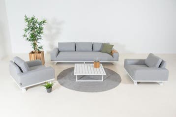 Flow. Easey sofa set lead chiné |, Tuin en Terras, Ophalen of Verzenden, Nieuw