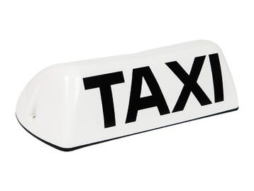 TAXI LED lamp - Met magneten - 12V, Ophalen of Verzenden, Nieuw