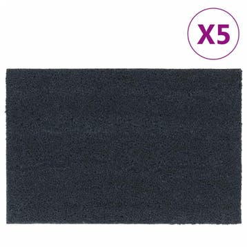 vidaXL Deurmatten 5 st 40x60 cm getufte kokosvezel, Verzenden, Nieuw