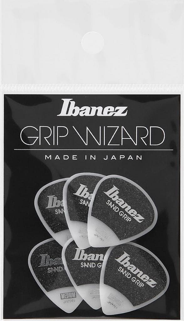 Ibanez PPA16MSGWH Sand Grip Teardrop plectrum Medium 0.80 mm, Muziek en Instrumenten, Instrumenten | Toebehoren, Akoestische gitaar
