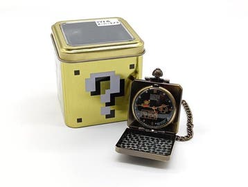 Nintendo - Super Mario Bros. Pocket Watch - Mario & Super, Nieuw