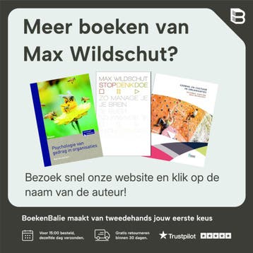 Psychologie van gedrag in organisaties - Max Wildschut, Verzenden, Zo goed als nieuw, Max Wildschut