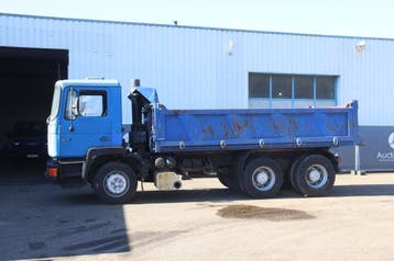 Veiling: Vrachtwagen Kipper MAN 32.322 Diesel 1996, Blauw, MAN, BTW verrekenbaar, Handgeschakeld
