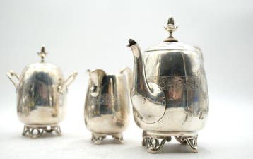 Koffieservies - Zilver
