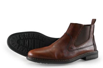 Rieker Chelsea boots in maat 43 Bruin, Kleding | Heren, Schoenen, Bruin, Verzenden, Boots, Zo goed als nieuw