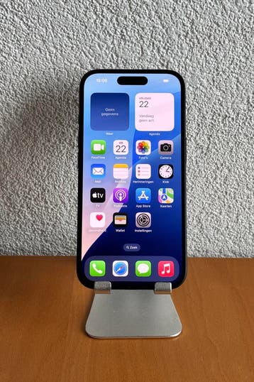 Apple iPhone 16 128GB Zwart / Garantie / Nette staat, 128 GB, Zwart, Refurbished, IPhone 16