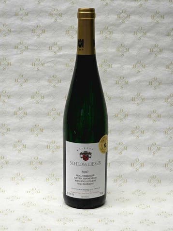 2007 Schloss Lieser, LGK-VDP auction 2008, Brauneberger, Nieuw