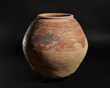 Indus Vallei Terracotta Potje met zeboes met TL-test en