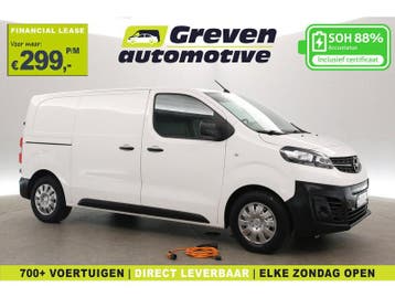 Opel Vivaro-e 75 kWh L2H1 | Snelladen | SOH 88% | Airco |, Automaat, Wit, Elektrisch, Opel