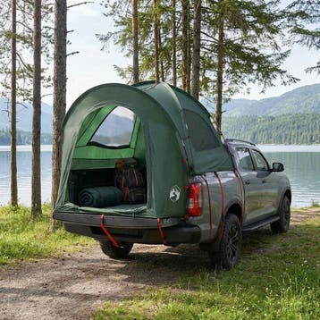 vidaXL Autotent 200 x 170 x 170 cm Legergroen Polyester en, Caravans en Kamperen, Verzenden, Nieuw, Tot en met 2